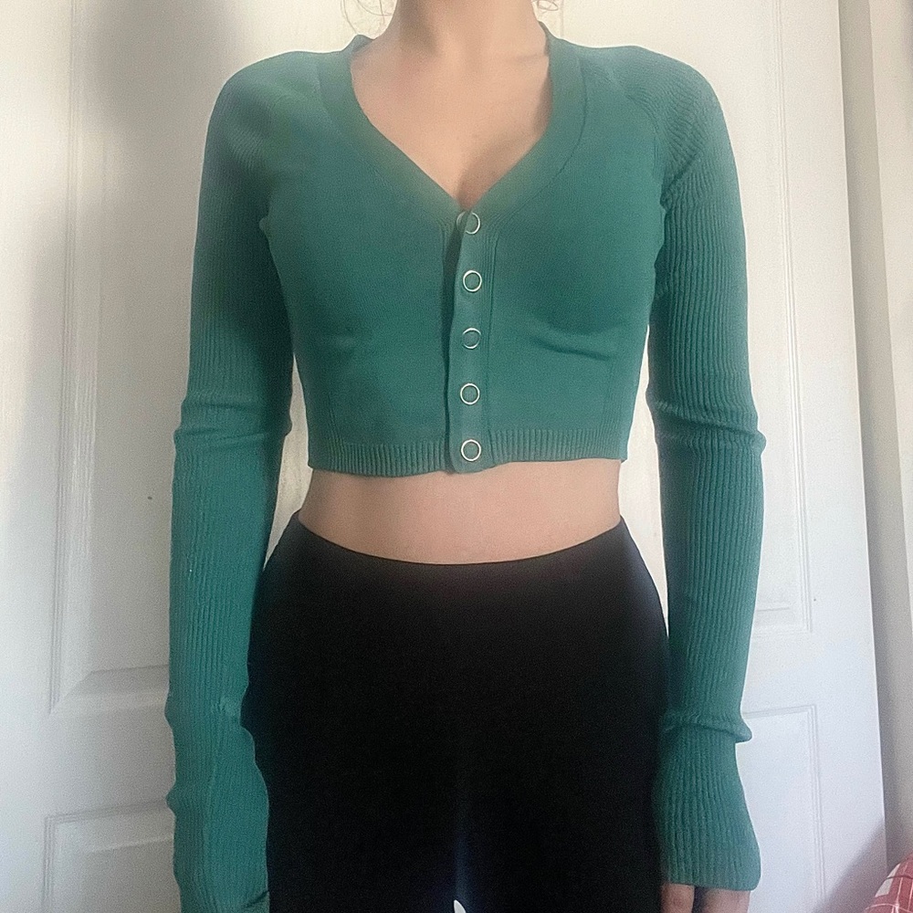 Button up sweater by LA Hearts